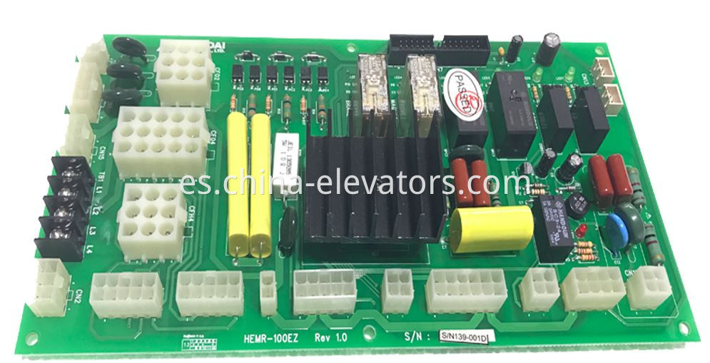Tablero de alimentación para el gabinete de control del ascensor Hyundai HEMR-100EZ Power Supply Board for Hyundai Elevator Control Cabinet HEMR-100EZ